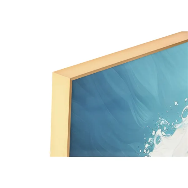 Painting Home ESPRIT Aluminium MDF Wood 80 x 3,5 x 80 cm (2 Units)