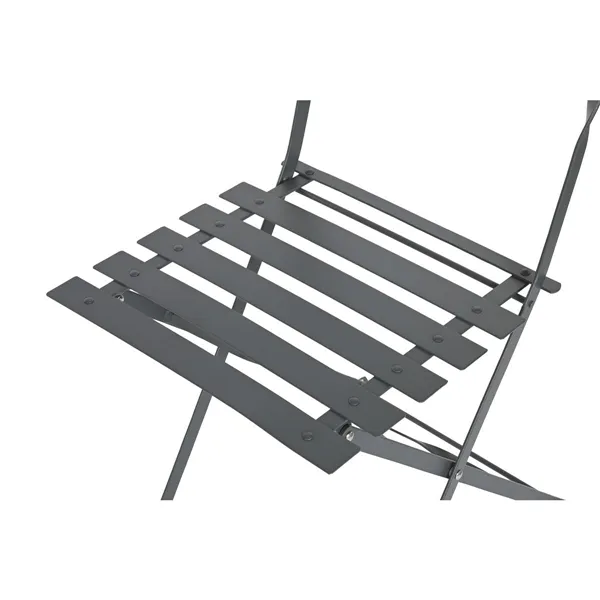 Table set with 2 chairs Home ESPRIT Grey 60 x 60 x 71 cm