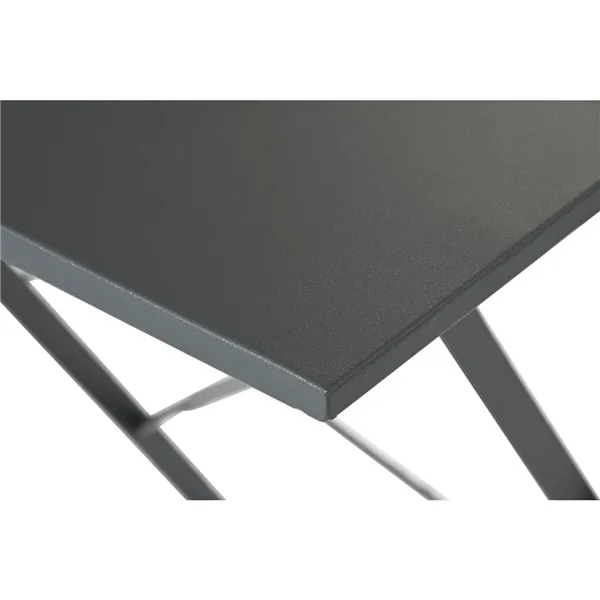 Table set with 2 chairs Home ESPRIT Grey 60 x 60 x 71 cm