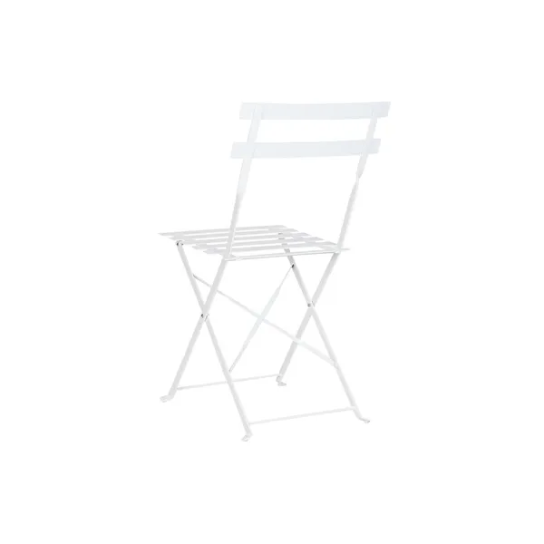 Table set with 2 chairs Home ESPRIT White 60 x 60 x 71 cm