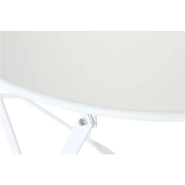 Table set with 2 chairs Home ESPRIT White 60 x 60 x 71 cm
