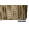 Garden sofa Home ESPRIT Beige Light brown 222 x 87 x 63 cm