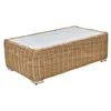 Centre Table Home ESPRIT Beige Light brown 110 x 60 x 35 cm