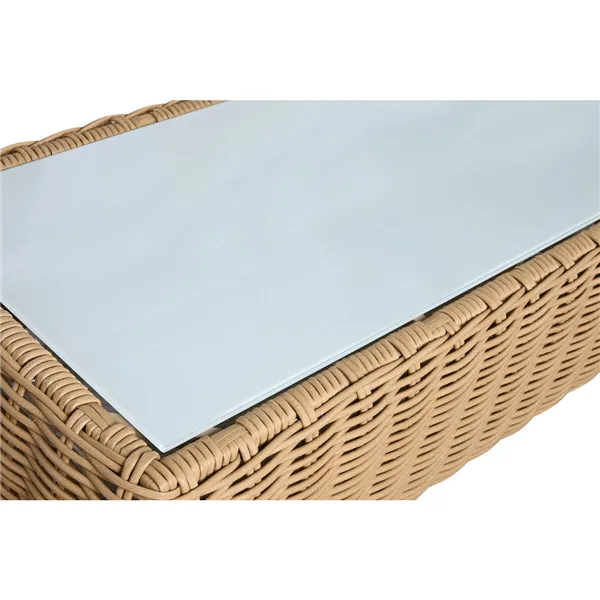 Centre Table Home ESPRIT Beige Light brown 110 x 60 x 35 cm