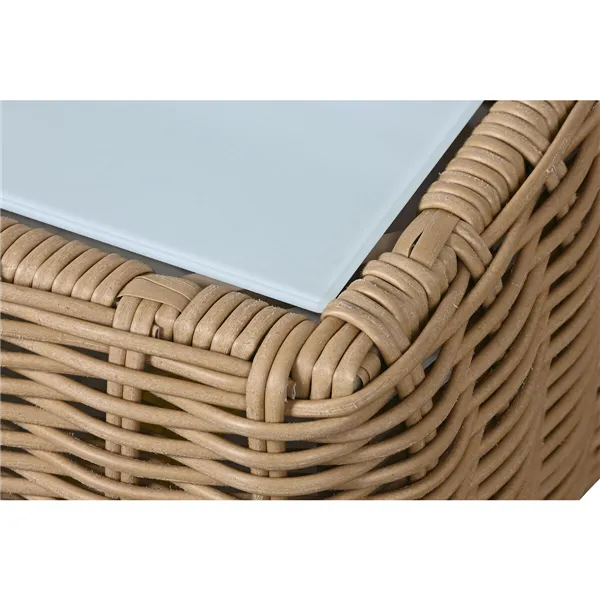 Centre Table Home ESPRIT Beige Light brown 110 x 60 x 35 cm