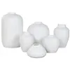 Vase Home ESPRIT White Stoneware Traditional style 40 x 40 x 44 cm