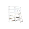 Shelves Home ESPRIT White Natural Metal Mango wood 180 x 35 x 220 cm