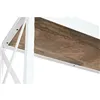 Shelves Home ESPRIT White Natural Metal Mango wood 180 x 35 x 220 cm