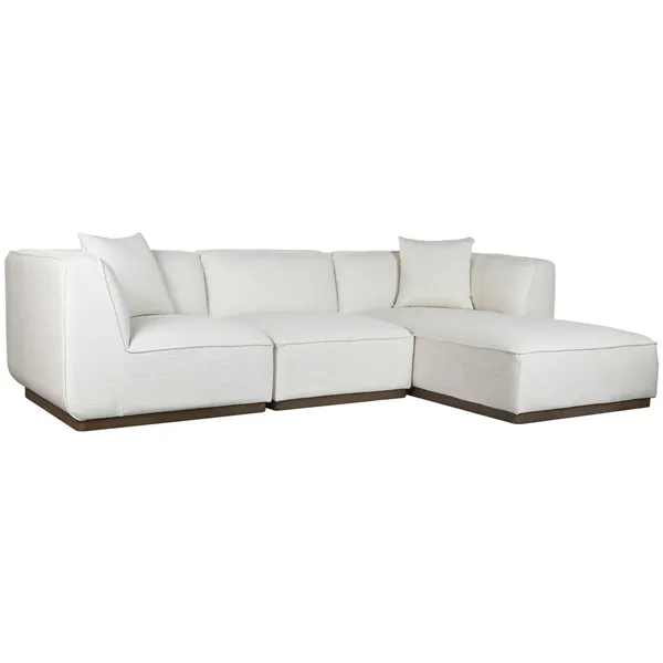 Sofa Home ESPRIT Cream Scandi 279 x 171 x 72 cm