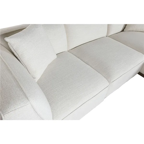 Sofa Home ESPRIT Cream Scandi 279 x 171 x 72 cm