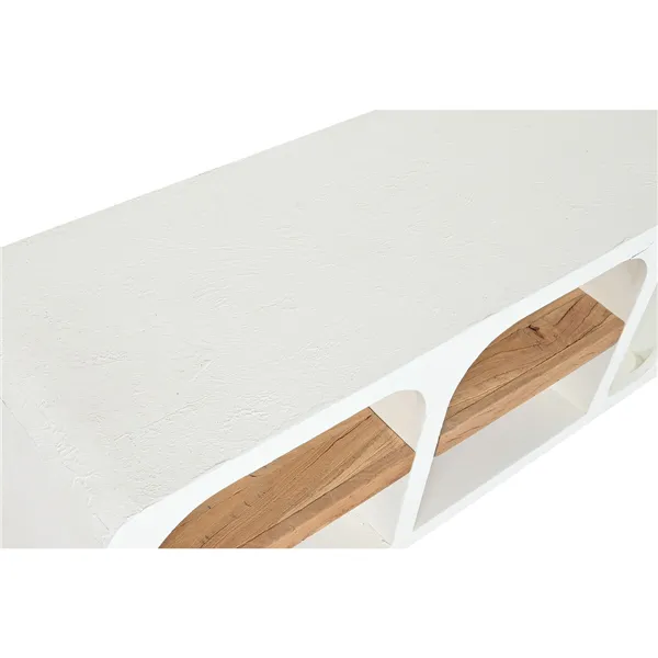 TV furniture Home ESPRIT White Natural 150 x 41 x 54 cm