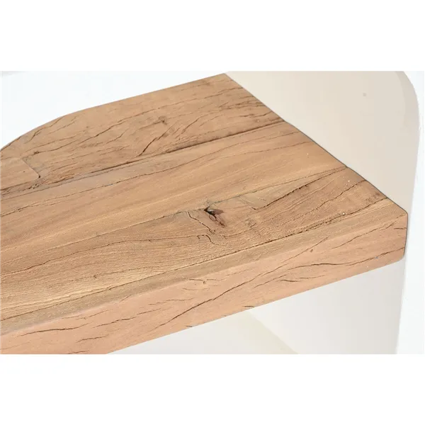 TV furniture Home ESPRIT White Natural 150 x 41 x 54 cm