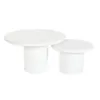 Set of 2 tables Home ESPRIT 75 x 75 x 35 cm