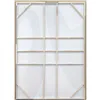 Canvas Home ESPRIT White Navy Blue Modern Urban 140 x 3 x 180 cm (2 Units)