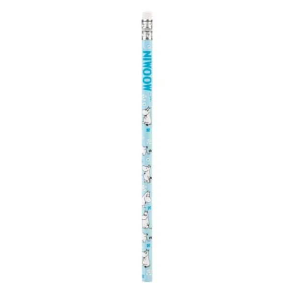 Moomins - Magnetic notebook / shopping list for the fridge + pencil (10 x 21 cm)