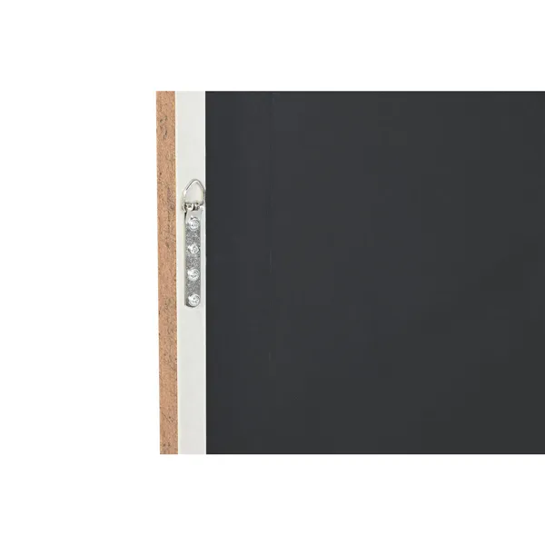 Canvas Home ESPRIT Blue Black Leopard Lion Loft 100 x 4 x 100 cm (2 Units)