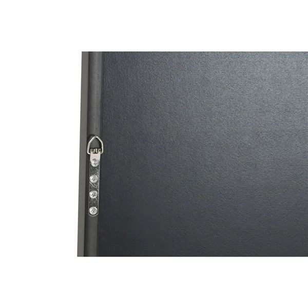 Canvas Home ESPRIT Black Loft 83 x 3 x 123 cm (2 Units)
