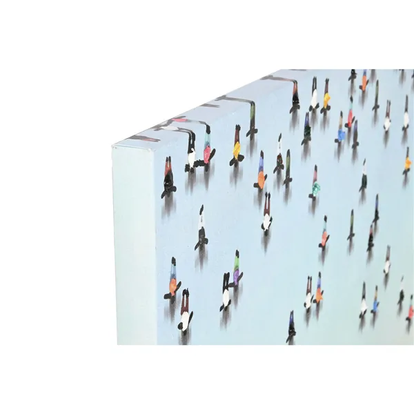 Canvas Home ESPRIT Resin Canvas 80 x 3,5 x 120 cm