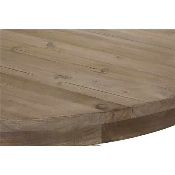 Dining Table Home ESPRIT Recycled Wood Fir wood 140 x 140 x 76 cm