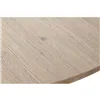 Dining Table Home ESPRIT White Brown Iron MDF Wood 120 x 120 x 75 cm