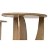 Set of 2 tables Home ESPRIT Natural 75 x 75 x 45 cm
