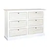 Chest of drawers Home ESPRIT White Natural 150 x 40 x 100 cm