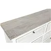 Chest of drawers Home ESPRIT White Natural 150 x 40 x 100 cm