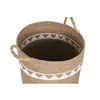 Basket set Home ESPRIT White Natural Seagrass (3 Pieces)