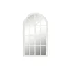 Wall mirror Home ESPRIT White Window 80 x 3,5 x 140 cm
