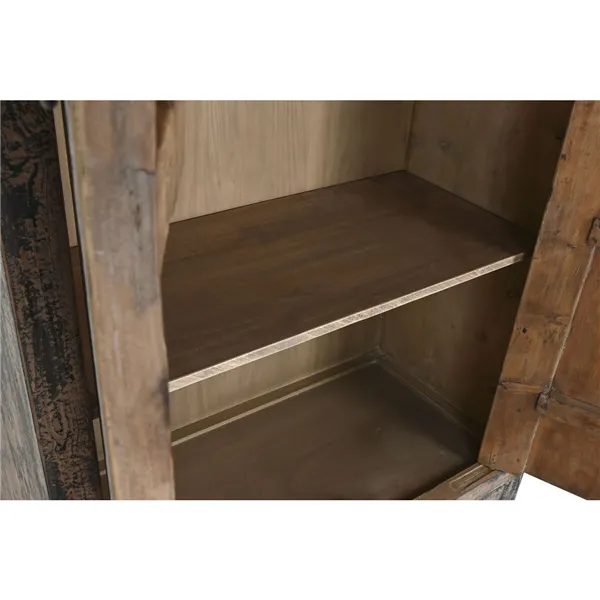 Cupboard Home ESPRIT Elm wood 100 x 50 x 200 cm
