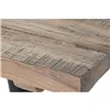 Dining Table Home ESPRIT Black Natural Iron Recycled Wood 180 x 90 x 76 cm