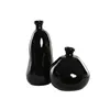 Vase Home ESPRIT Black Recycled glass 31 x 31 x 32 cm