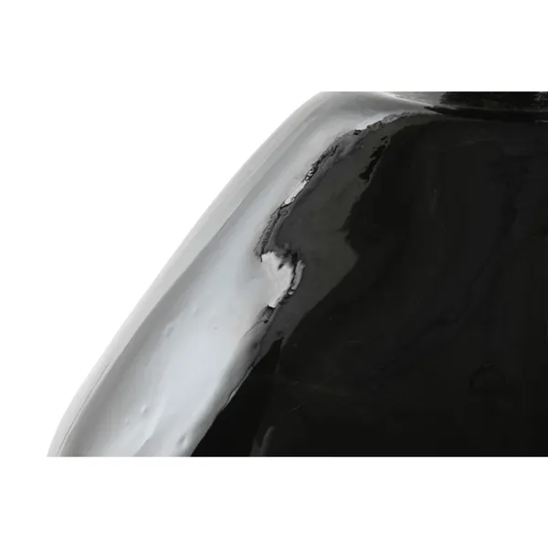 Vase Home ESPRIT Black Recycled glass 31 x 31 x 32 cm