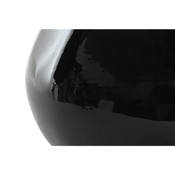 Vase Home ESPRIT Black Recycled glass 31 x 31 x 32 cm