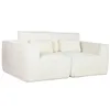 Sofa Home ESPRIT Cream Scandi 220 x 158 x 91 cm