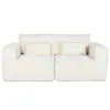 Sofa Home ESPRIT Cream Scandi 220 x 158 x 91 cm