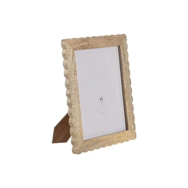 Photo frame Home ESPRIT Natural Crystal Mango wood