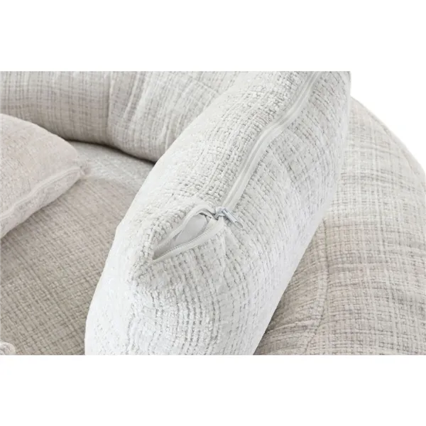 Armchair Home ESPRIT White 104 x 104 x 50 cm