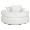 Armchair Home ESPRIT White 104 x 104 x 50 cm