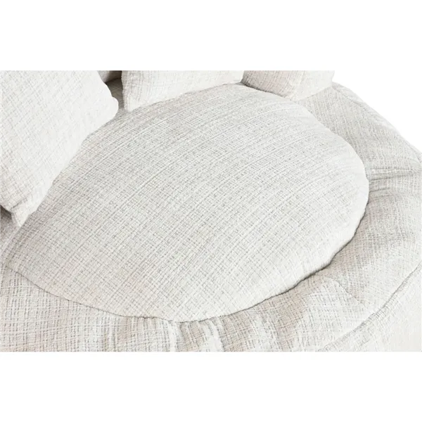 Armchair Home ESPRIT White 104 x 104 x 50 cm