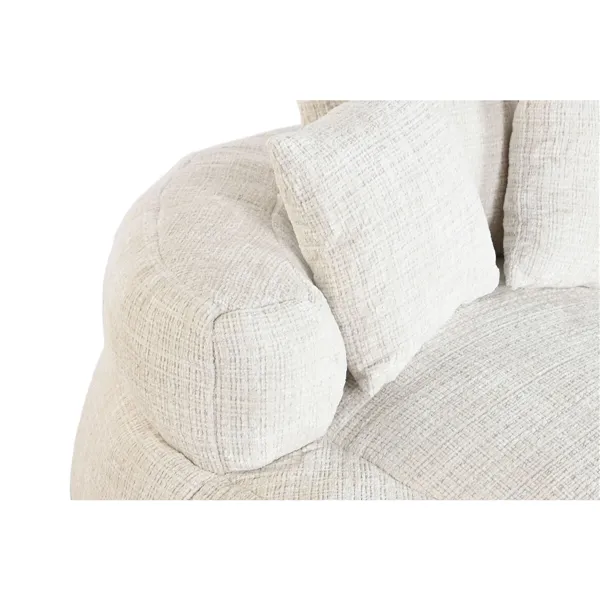 Armchair Home ESPRIT White 104 x 104 x 50 cm