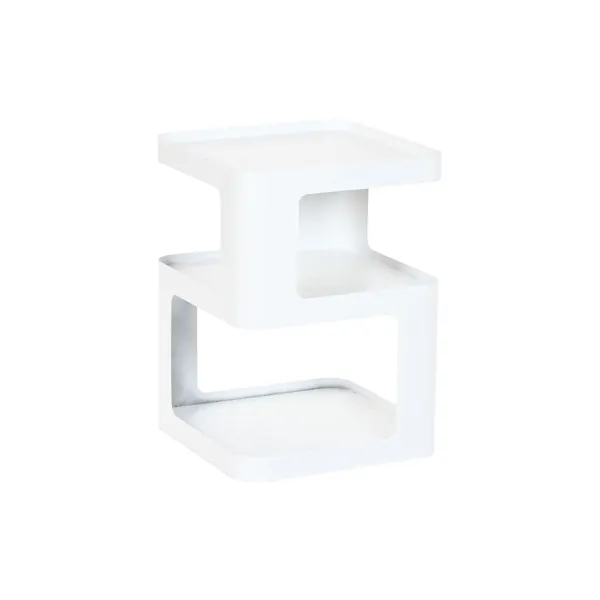Side table Home ESPRIT White 40 x 40 x 54 cm