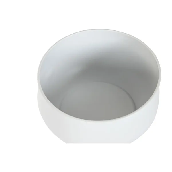 Planter Home ESPRIT White Metal Urban 34 x 34 x 70 cm (2 Pieces)
