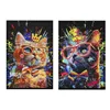 Canvas Home ESPRIT polystyrene Canvas 63 x 3 x 93 cm