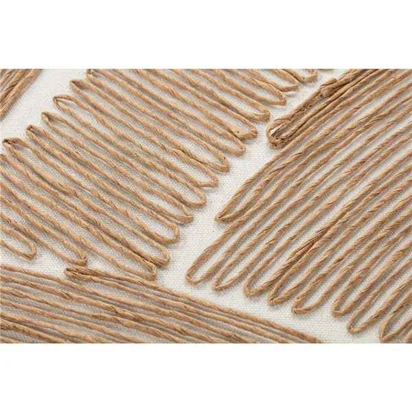 Canvas Home ESPRIT Cotton Rope polystyrene Canvas 100 x 3,8 x 100 cm