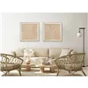 Canvas Home ESPRIT Cotton Rope polystyrene Canvas 100 x 3,8 x 100 cm