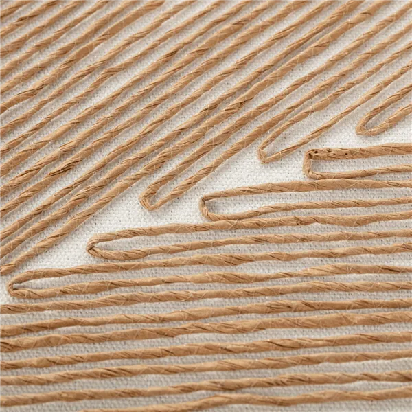 Canvas Home ESPRIT Cotton Rope polystyrene Canvas 100 x 3,8 x 100 cm