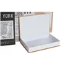 Book-shaped safe Home ESPRIT Multicolour Cardboard (6 Units)