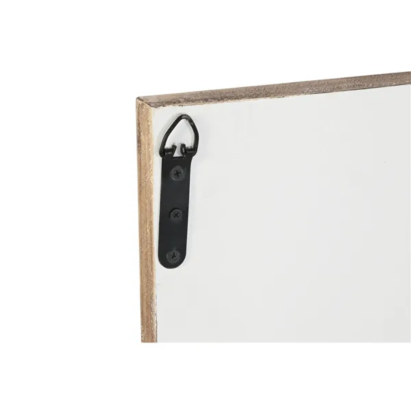 Decorative Figure Home ESPRIT White Natural Modern 90 x 3 x 90 cm