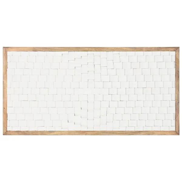 Headboard Home ESPRIT White Natural 160 x 4 x 80 cm